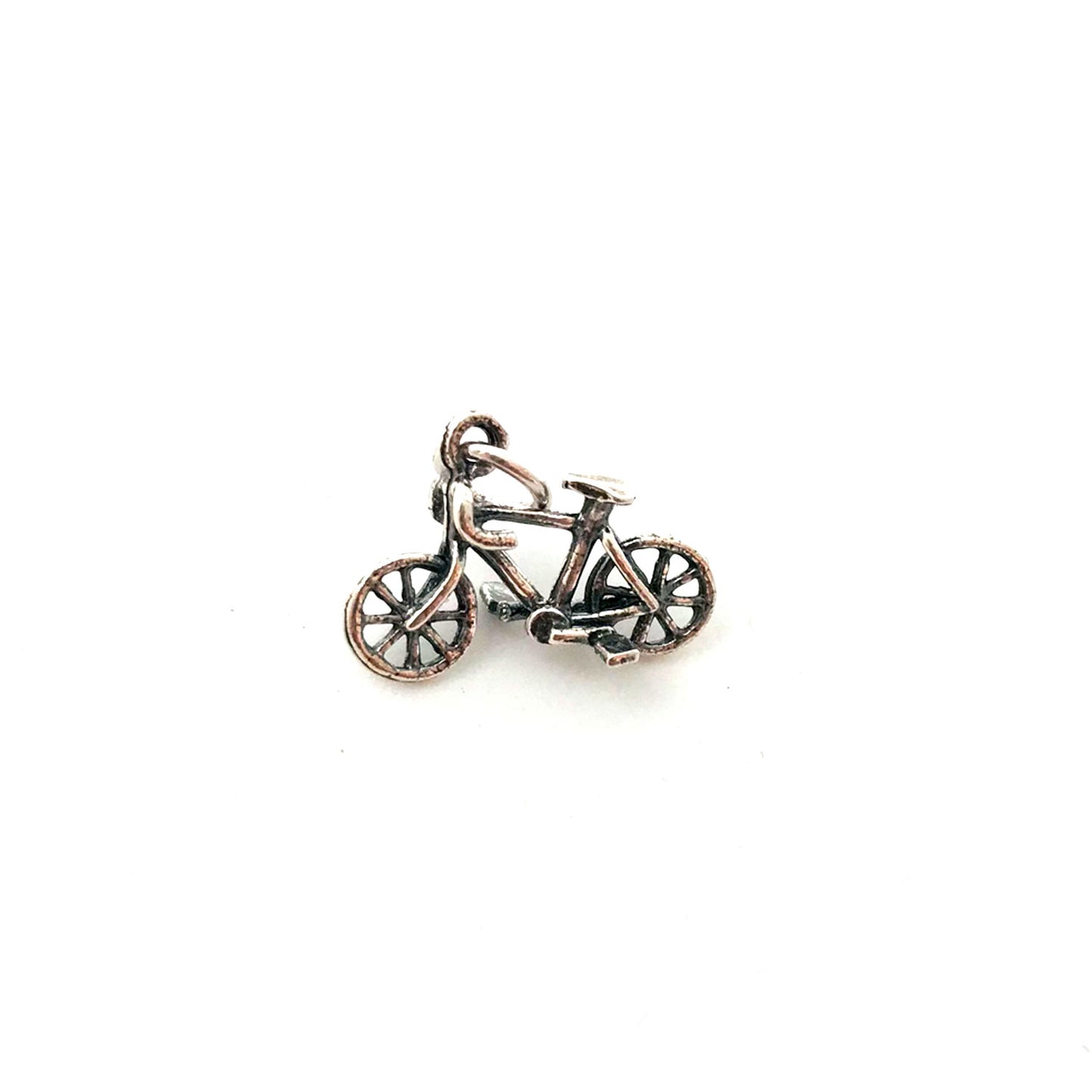 Twang & Pearl Sterling Silver Charm Pendant | Bicycle Made in Thailand