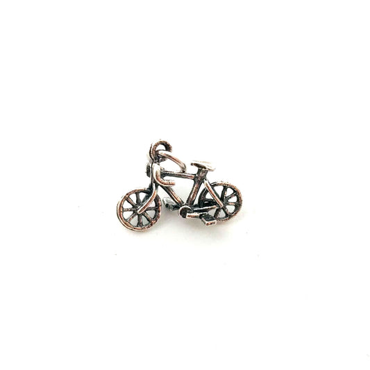 Twang & Pearl Sterling Silver Charm Pendant | Bicycle Made in Thailand