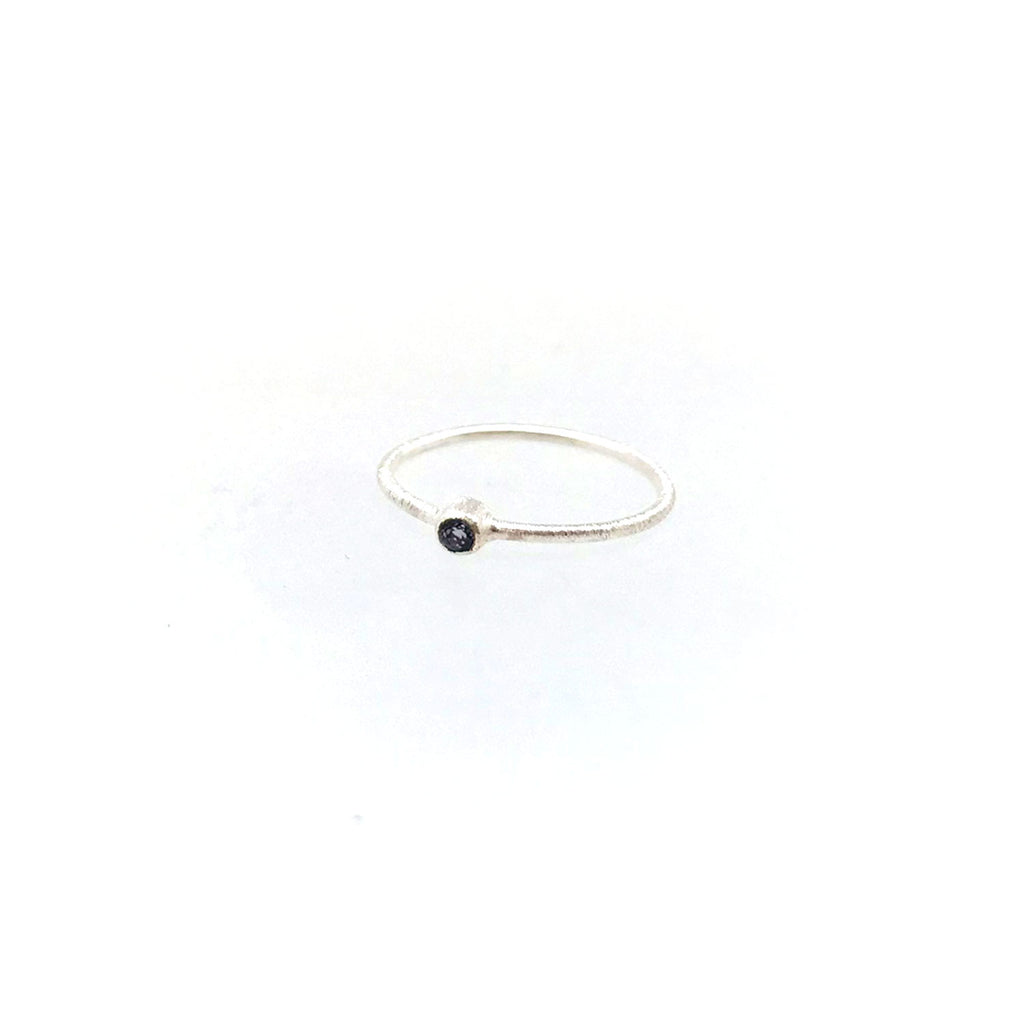 Twang & Pearl Sterling Small Gem Stone Ring