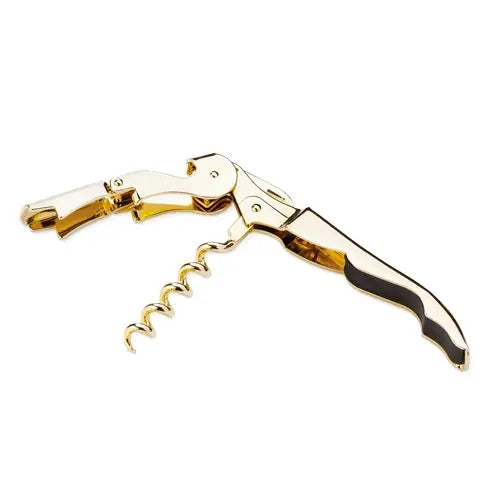 Viski Belmont Gold Signature Corkscrew | Stanless Steel 24K Gold Plated