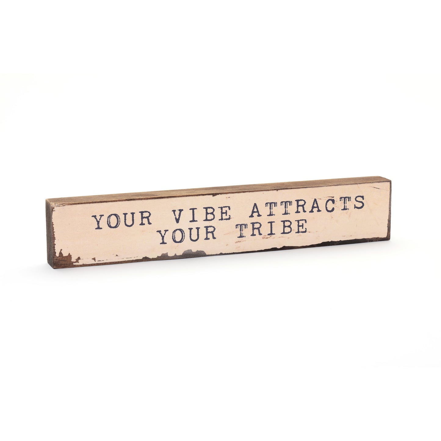 Shelf & Wall Art | Handmade Wood Block Inspirational Quote