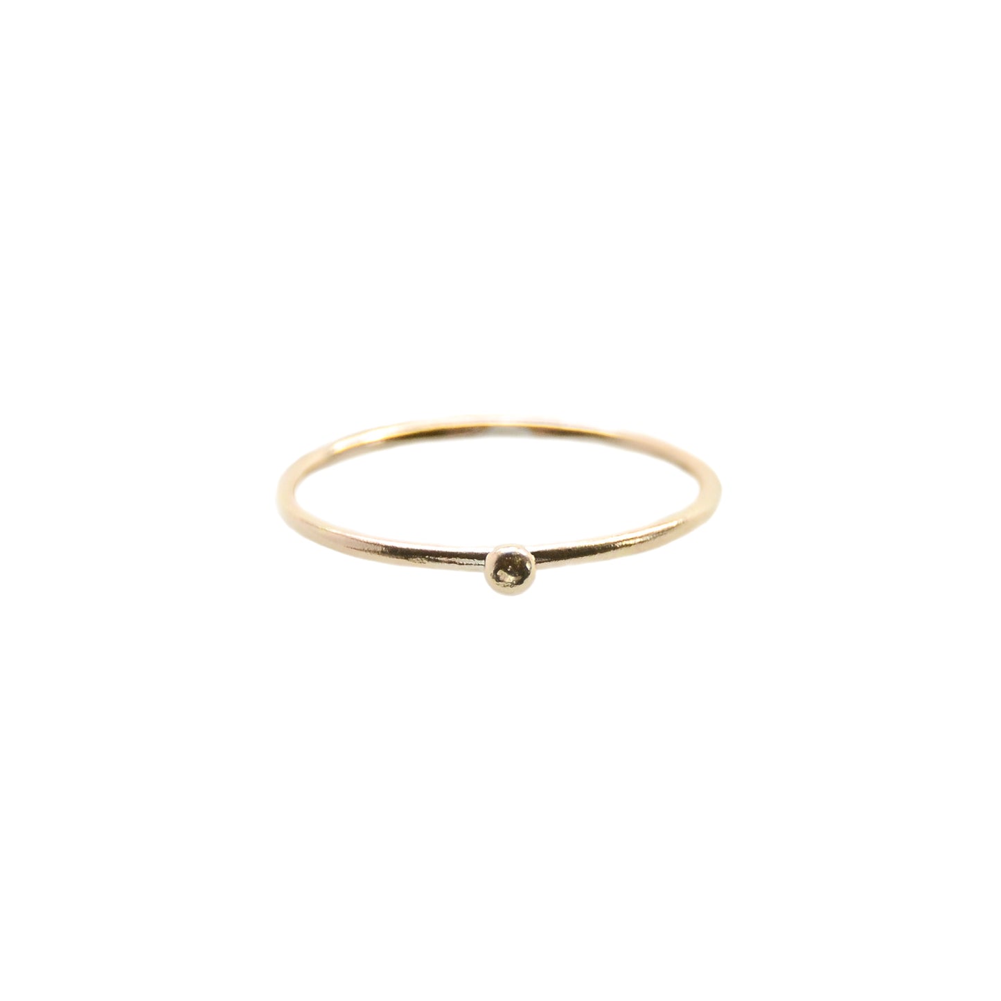 Hart + Stone Gold Dot Ring | Designed and Handmade in Canada