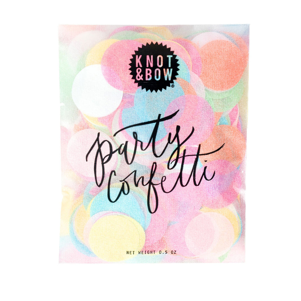 Knot and Bow Assorted Party Confetti Bag | Multicolour