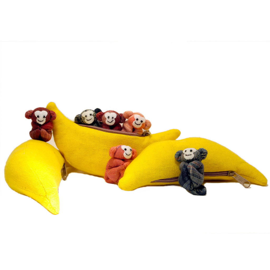 monkeys in a banana at twang and pearl