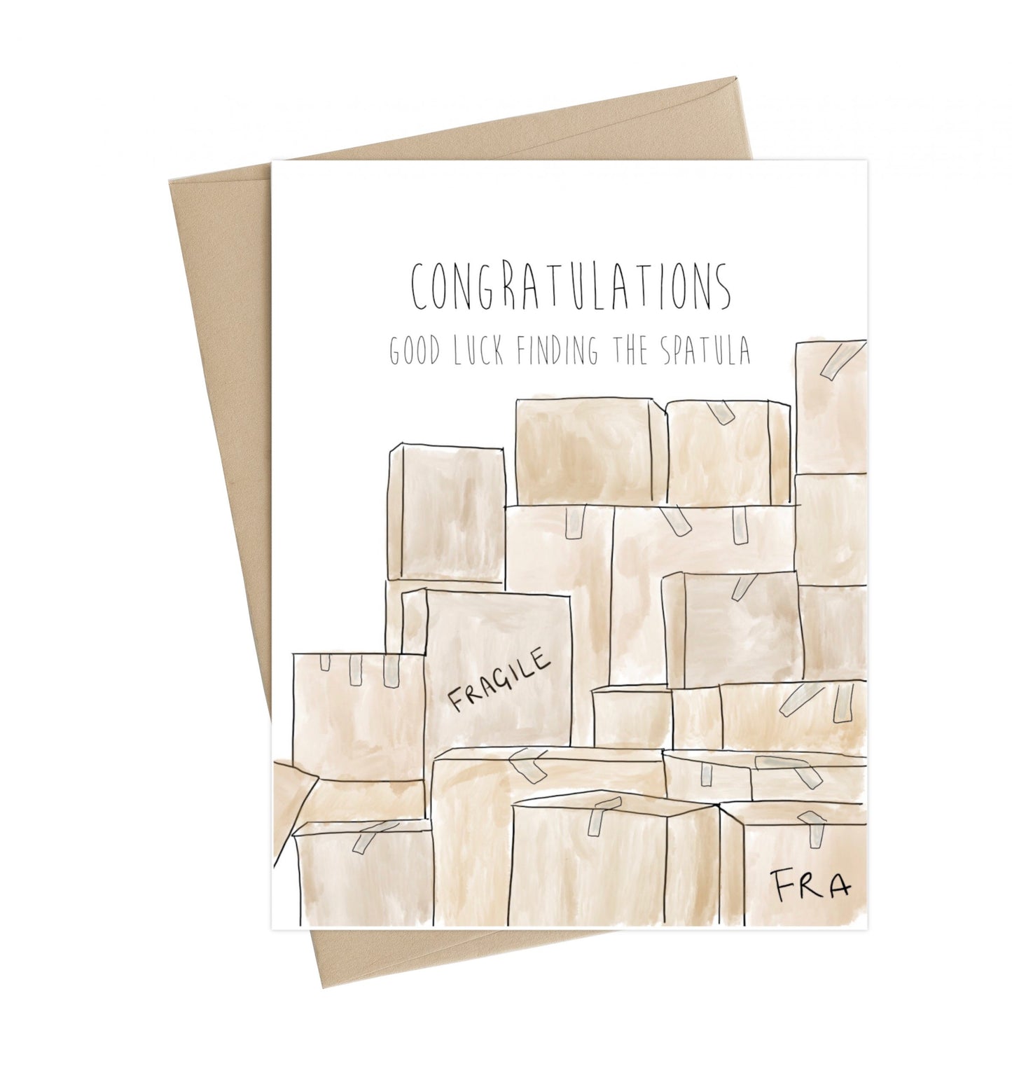 Little May Papery New Home Card Spatula at Twang and Pearl