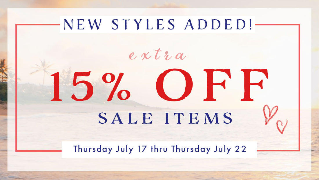 Psst!! New Items Added to the Sale Room!