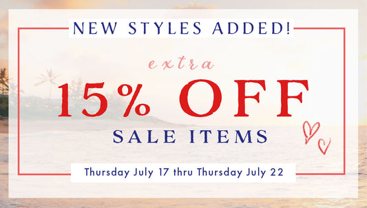 Psst!! New Items Added to the Sale Room!