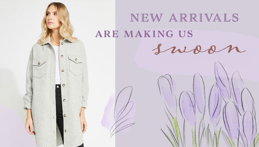 Hello March! We've never been so glad to see you ... And all your NEW arrivals