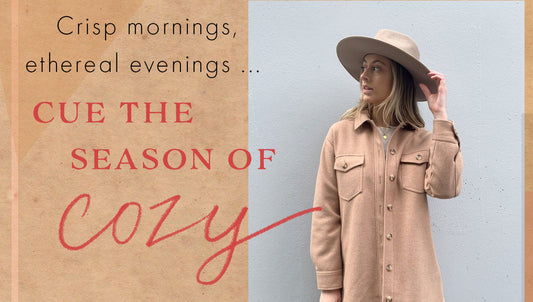 Cue the Season of Cozy - Sweaters + Boots + Candles, Oh my!