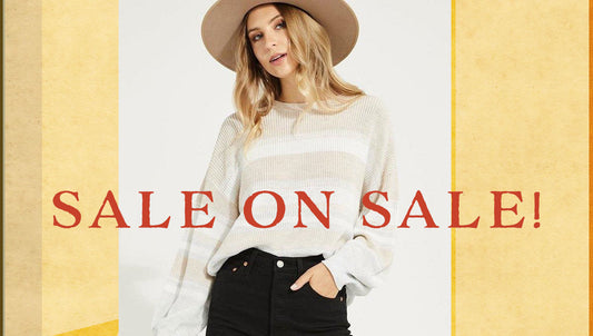 It's SALE ON SALE time! Squee!