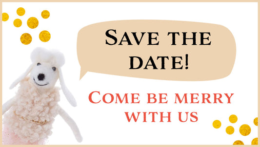 Save the date - Come be merry with us