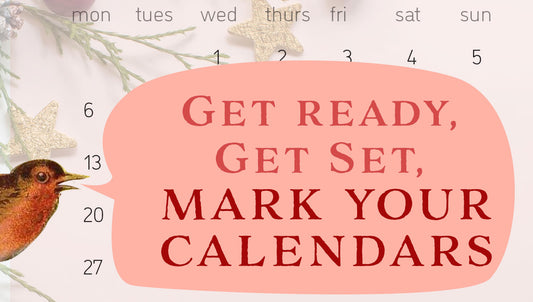 You're Invited! Save the Dates