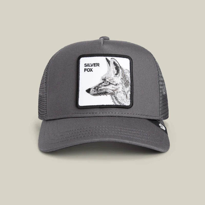 Goorin Bros Trucker Hat Silver Fox | Oil