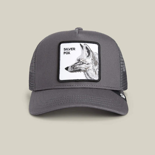 Goorin Bros Trucker Hat Silver Fox | Oil