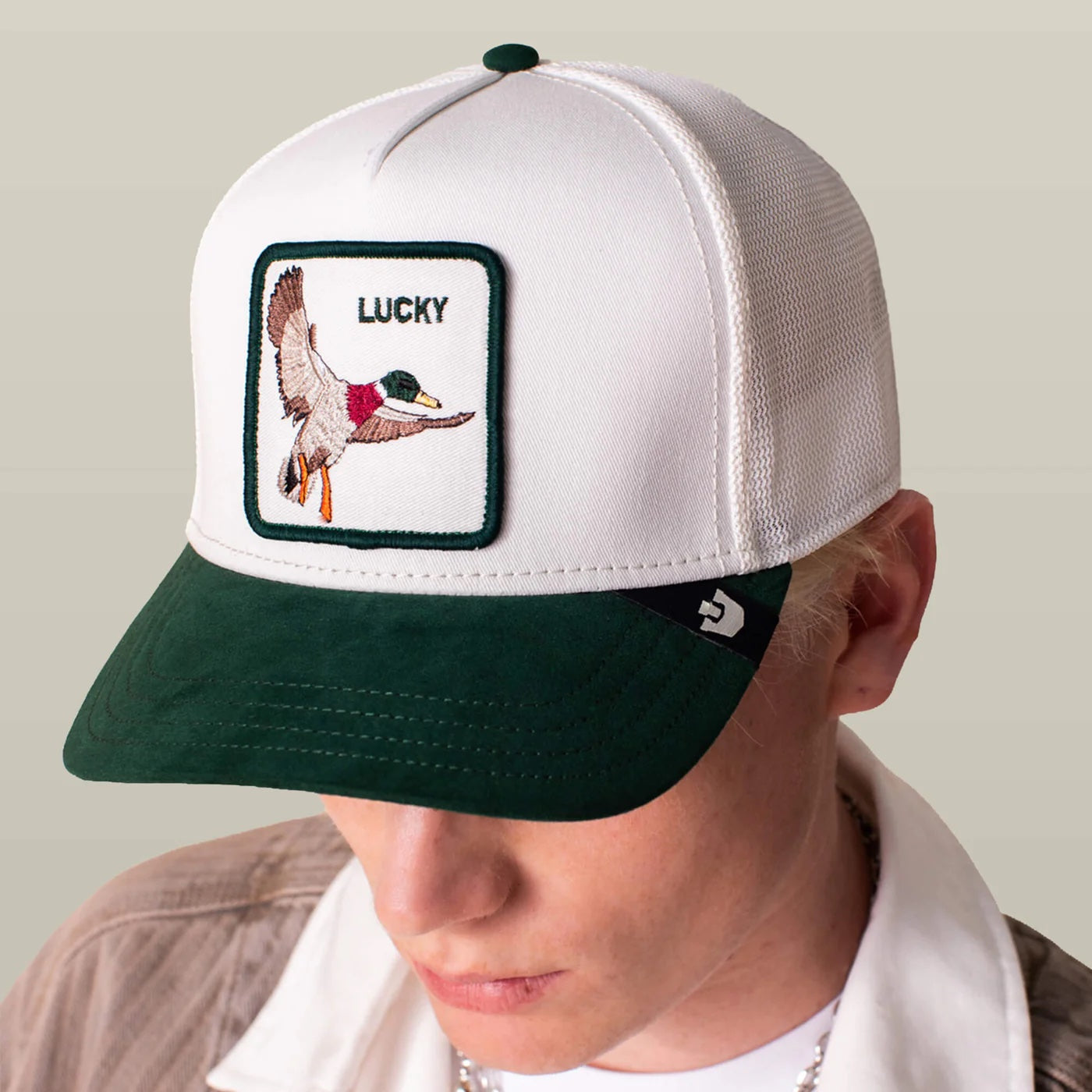 Trucker Hat - Suede Duck