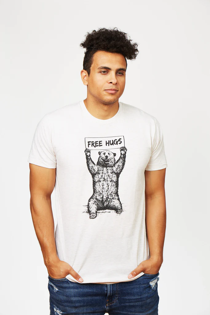 RV Screenprinting - Men's T Shirt - Bear Hug