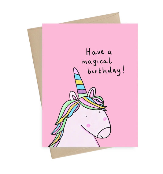 Little May Papery Birthday Card | Magical Birthday, Printed In Canada