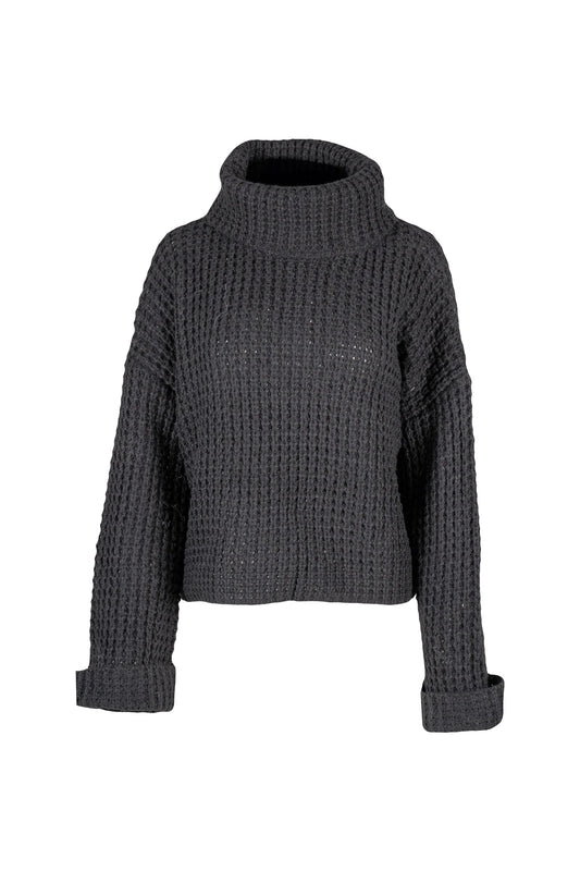 Astrid Knit Sweater | Black