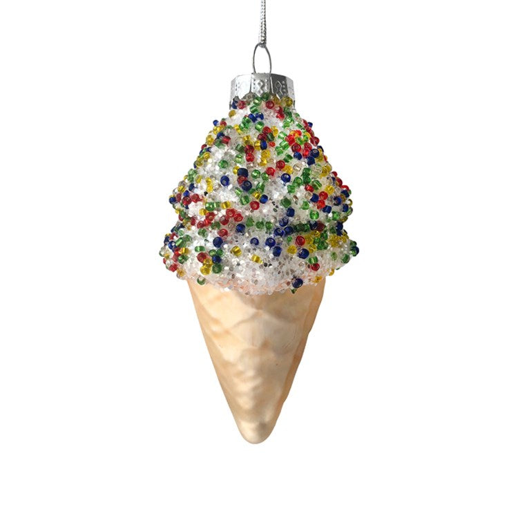 Ice Cream Cone Ornament