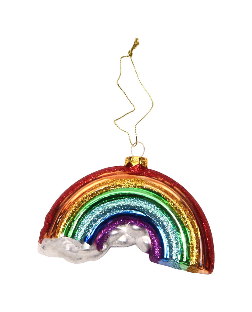 Glass Rainbow Ornament