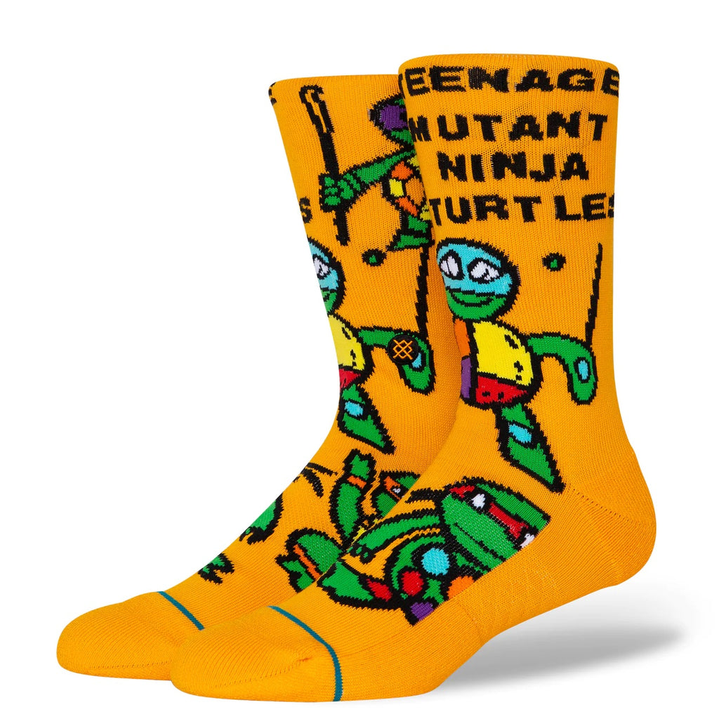 Stance - TMNT Tubular Crew Socks - Yellow