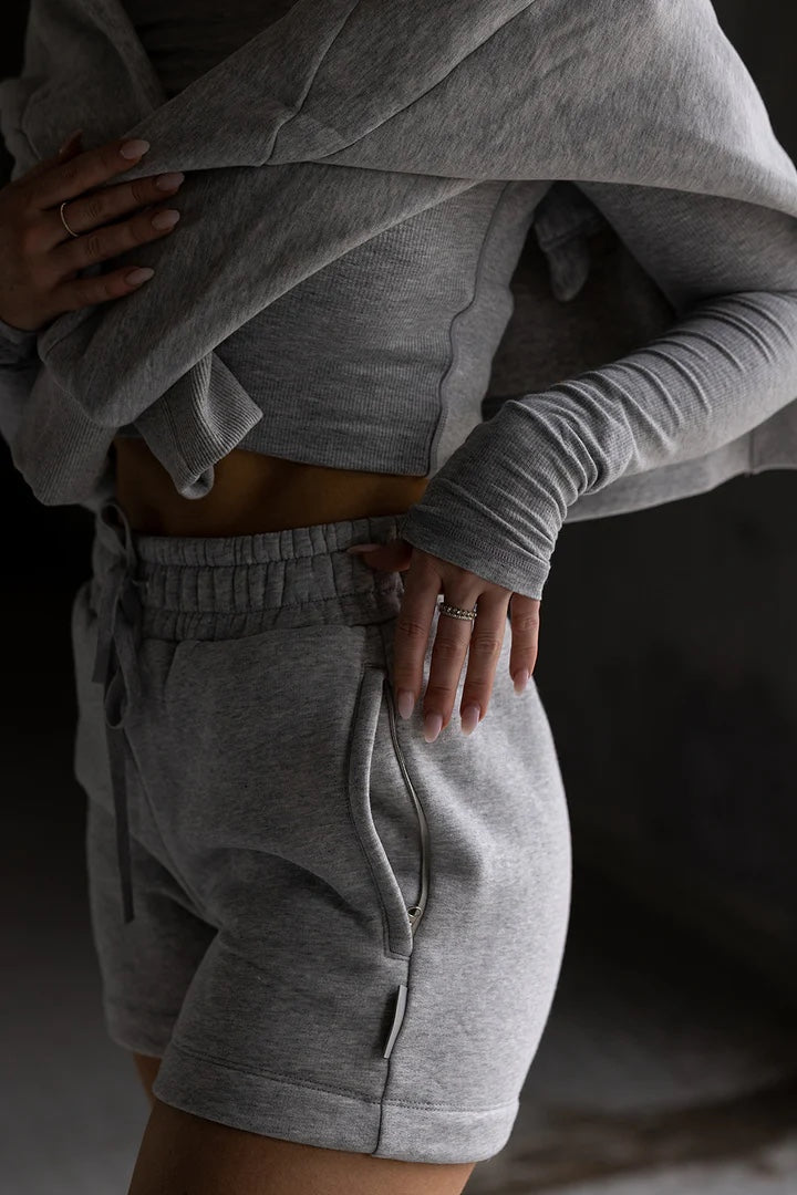 Après Actif Shorts | Cloud Grey, Designed in Toronto