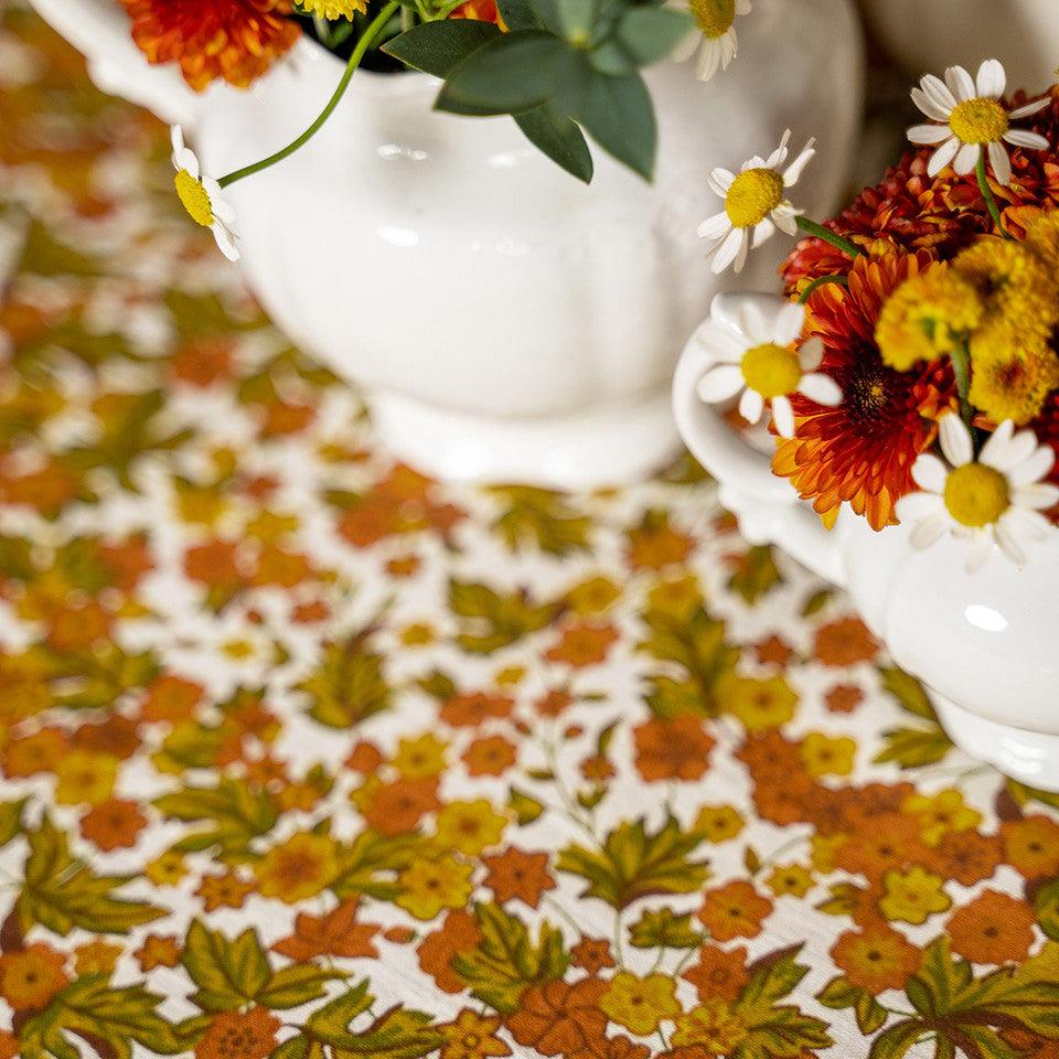 April Cornell Cotton Tablecloth | Bramley Ecru