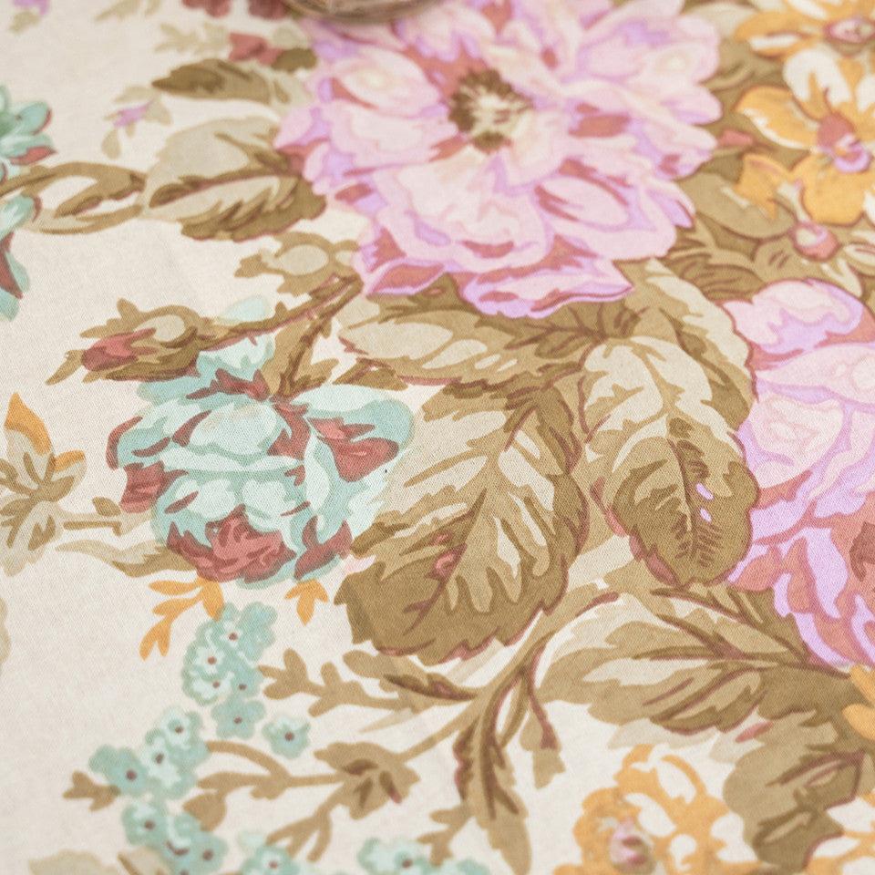 April Cornell Cotton Tablecloth | External Rose Antique