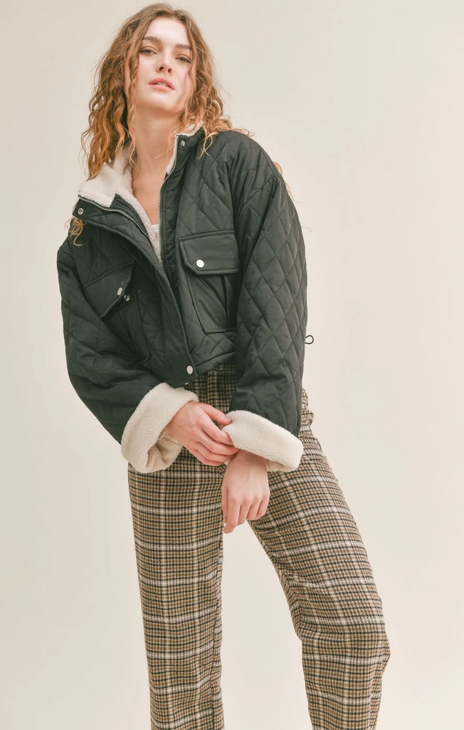 Sadie & Sage Ashton Quilted Jacket | Designed in the USA