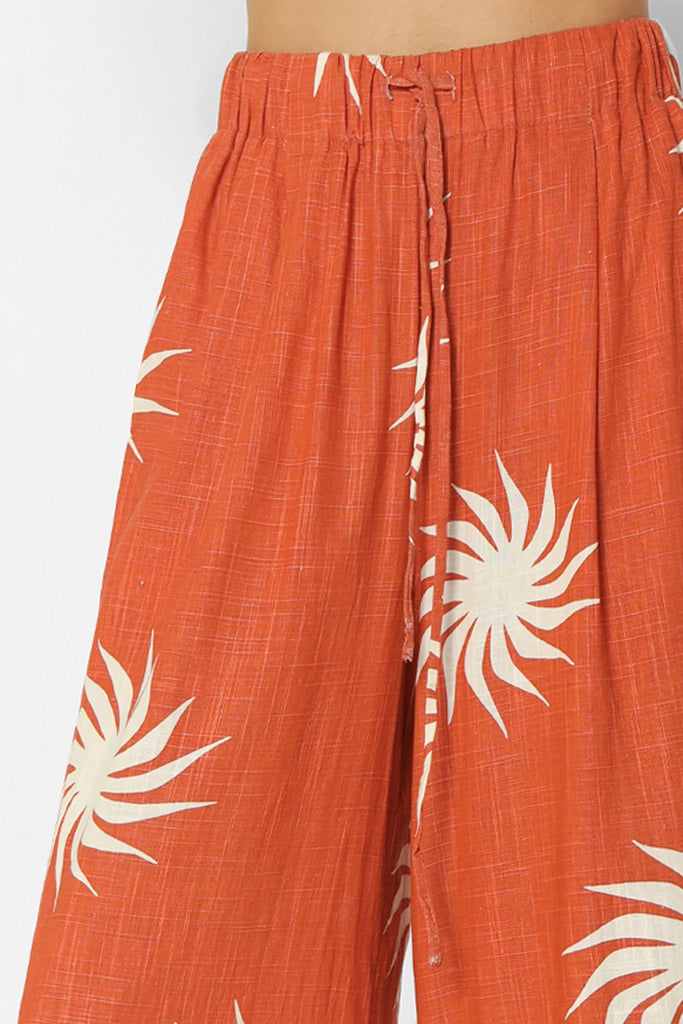 Lost in Lunar Alara Pants  Rust Sun Print, Designed in Australia – Twang &  Pearl