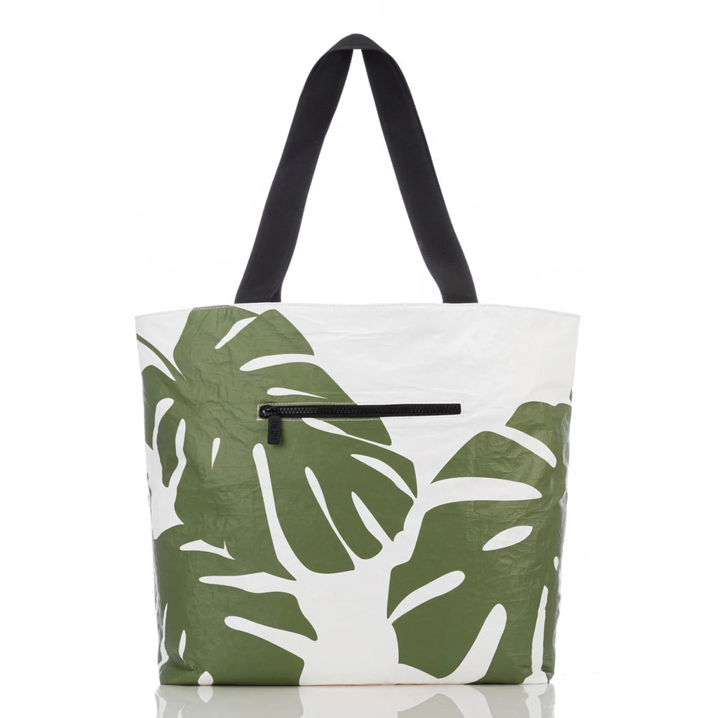 Aloha Day Tripper Tote | Monstera, Splash Proof, Designed in the USA