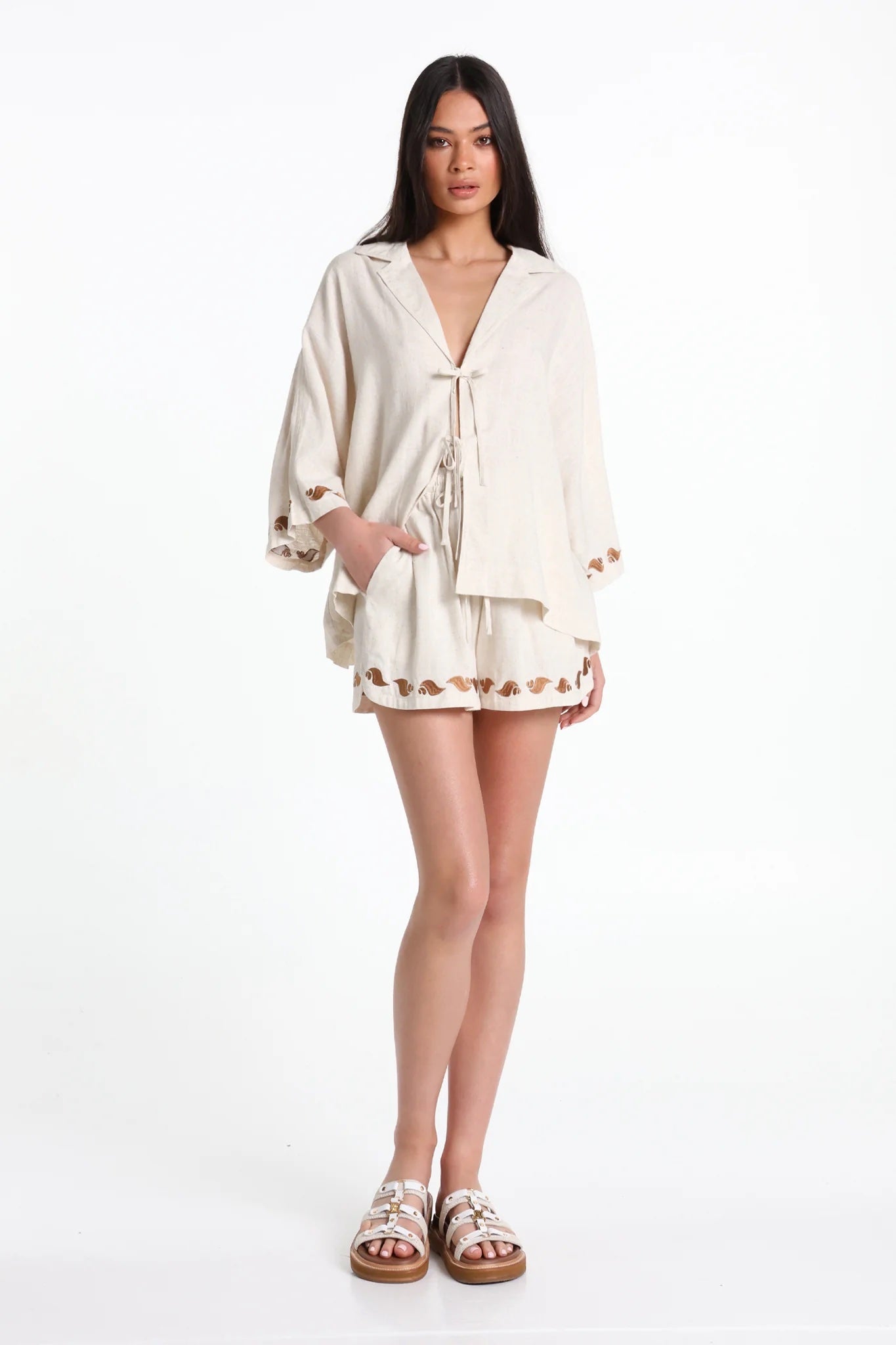 Lost in Lunar Madison Shorts | Shell, Designed in Australia