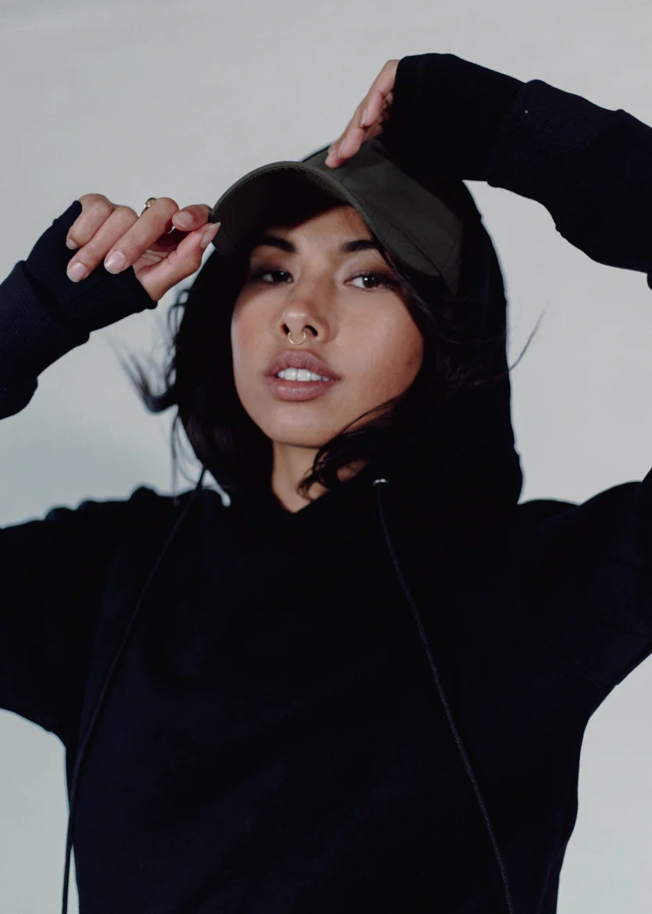 Après Actif Embossed Hoodie | Black, Designed in Toronto
