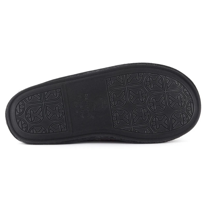 Bedroom Athletics William Harris Tweed Slippers | Navy Black Check