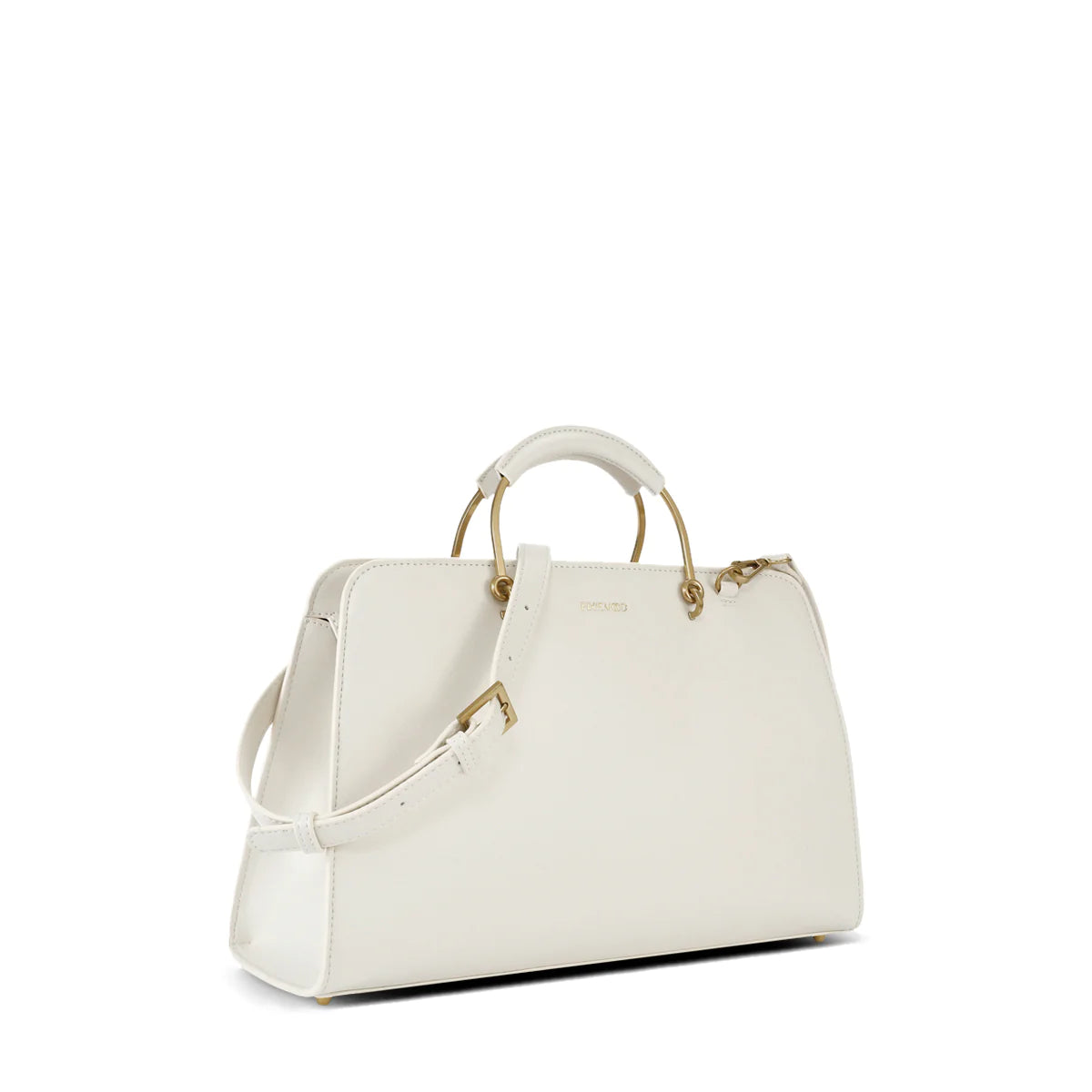 Pixie Mood Becca Tote - Coconut Cream, Vegan Leather