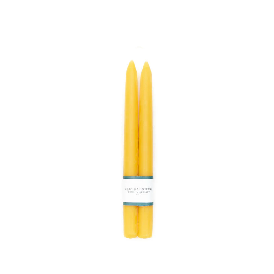 Bees Wax Works - Taper Beeswax Candles