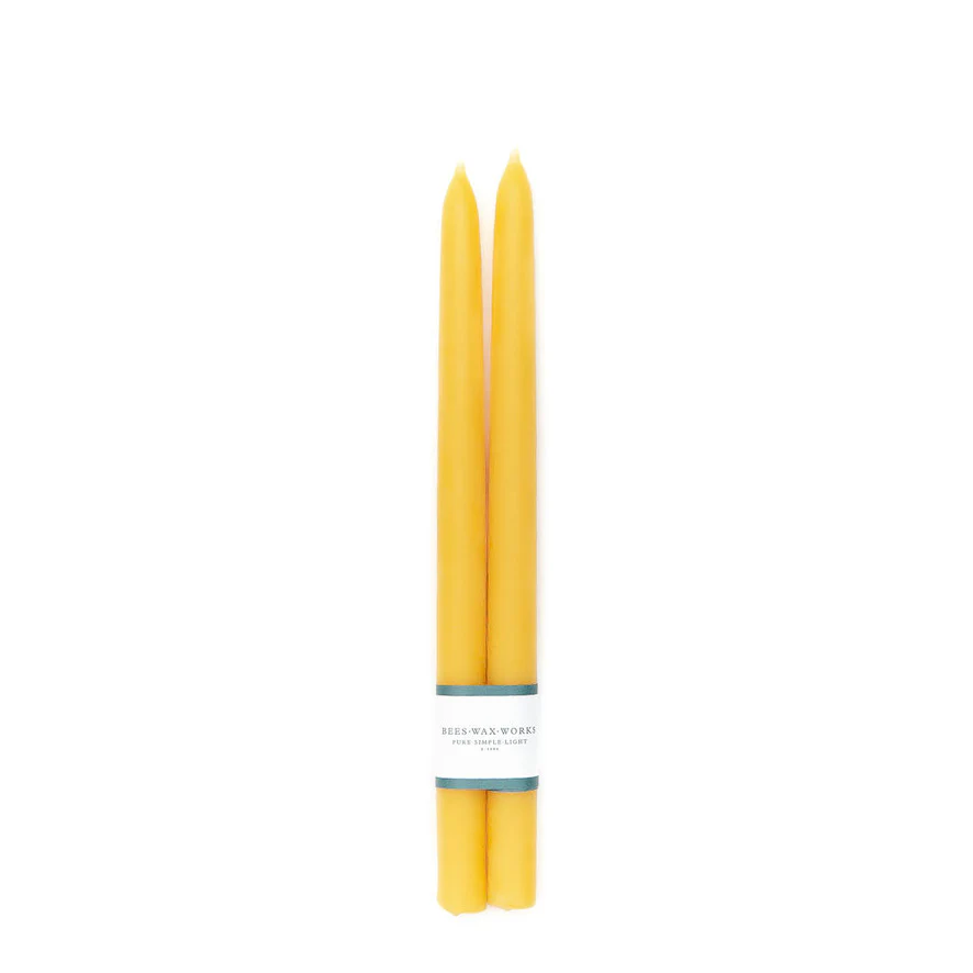 Bees Wax Works - Taper Beeswax Candles