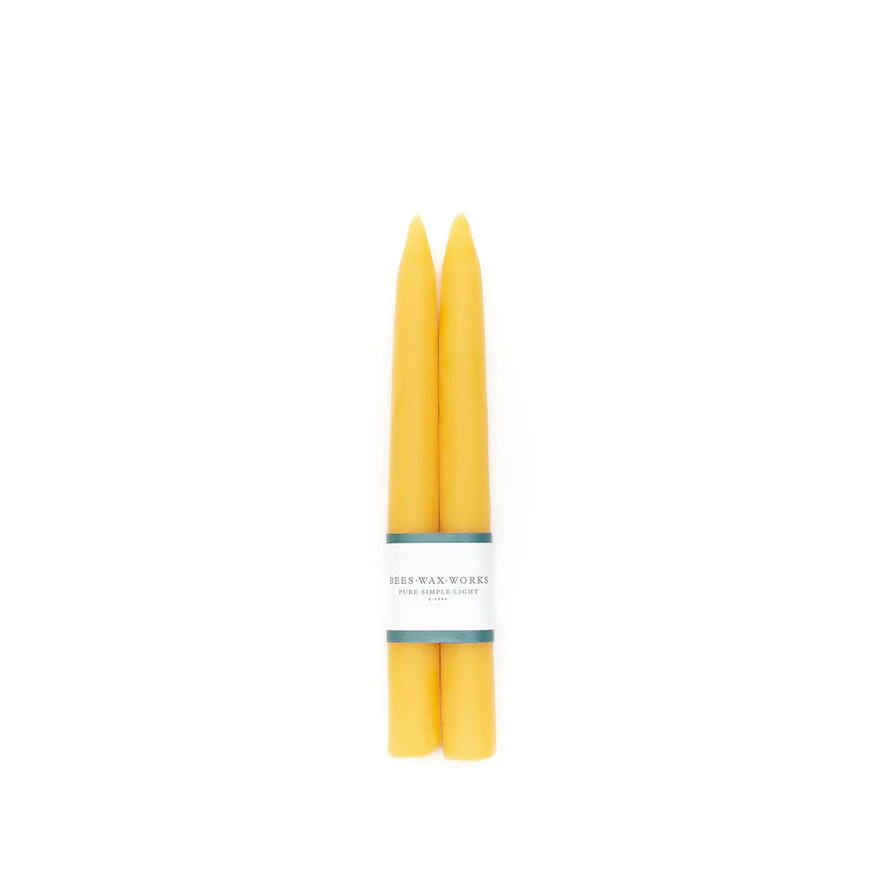 Bees Wax Works - Taper Beeswax Candles