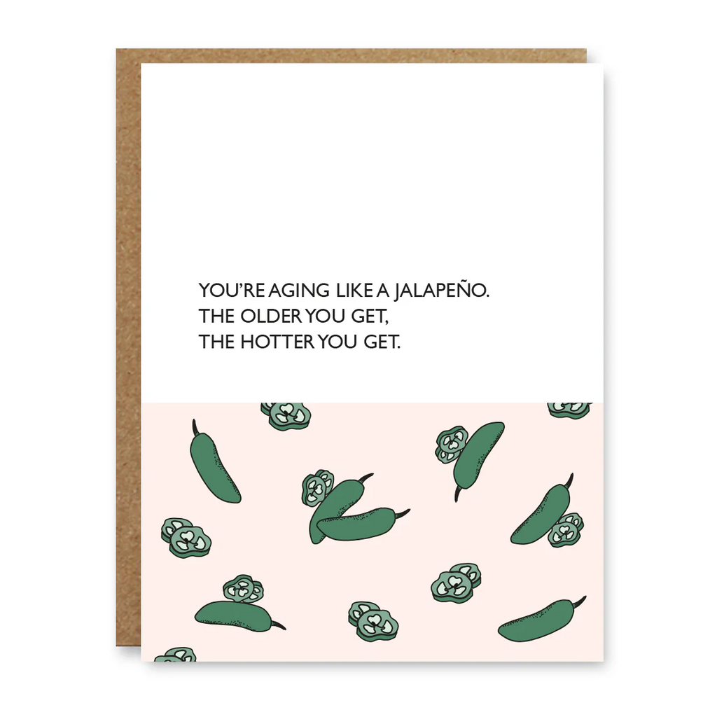 Boo To You Birthday Card Jalepeño - Canadian Made