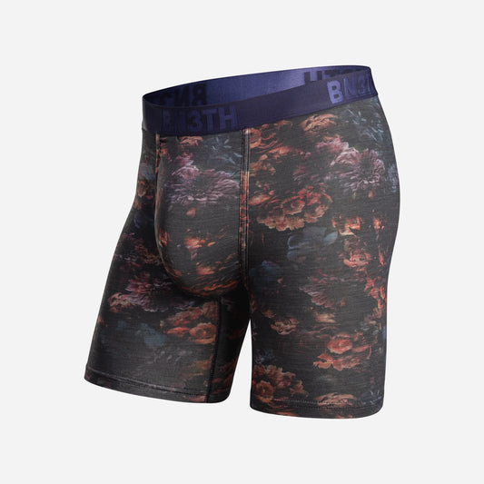 Classic Icon Boxer - Dark Floral Dark Navy