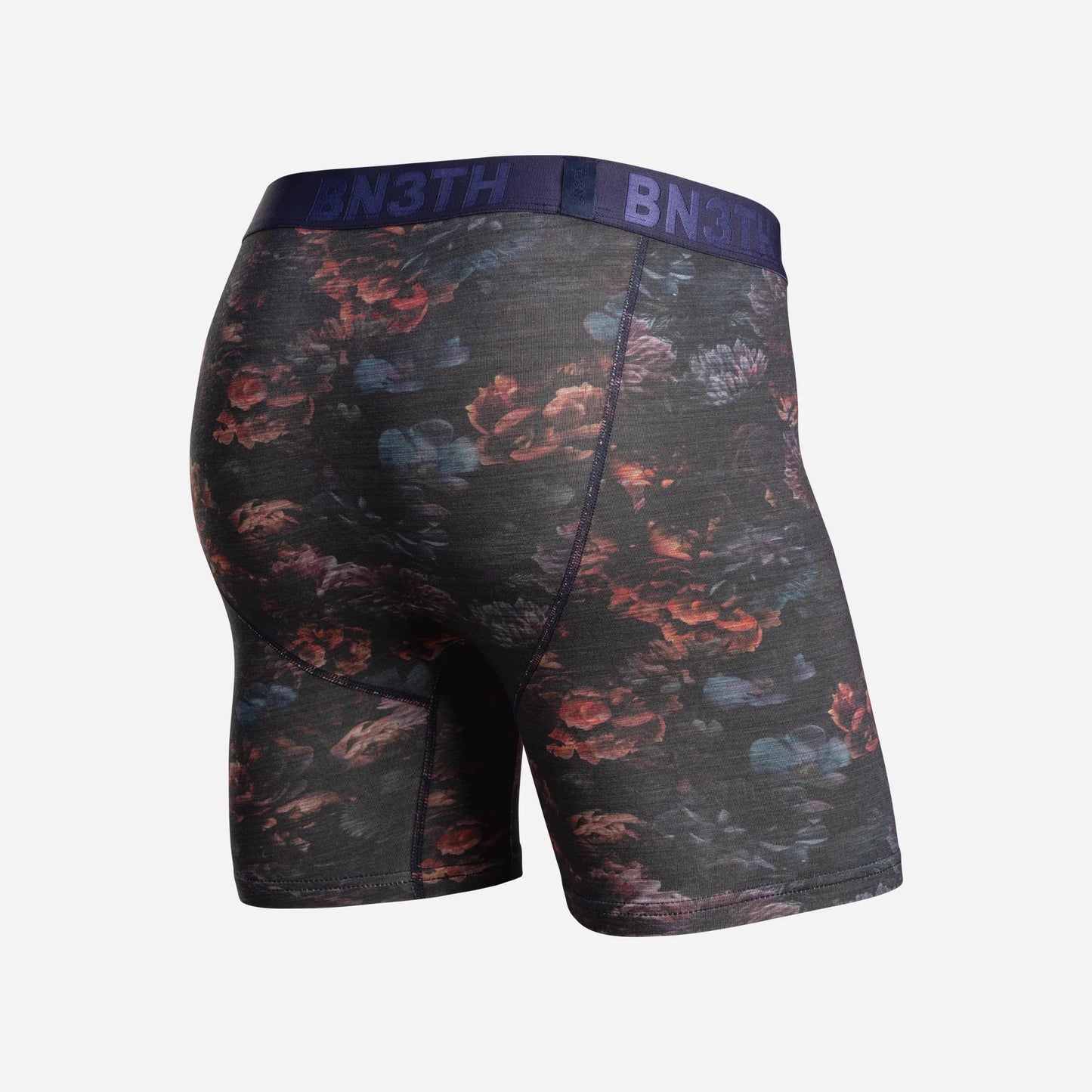 Classic Icon Boxer - Dark Floral Dark Navy