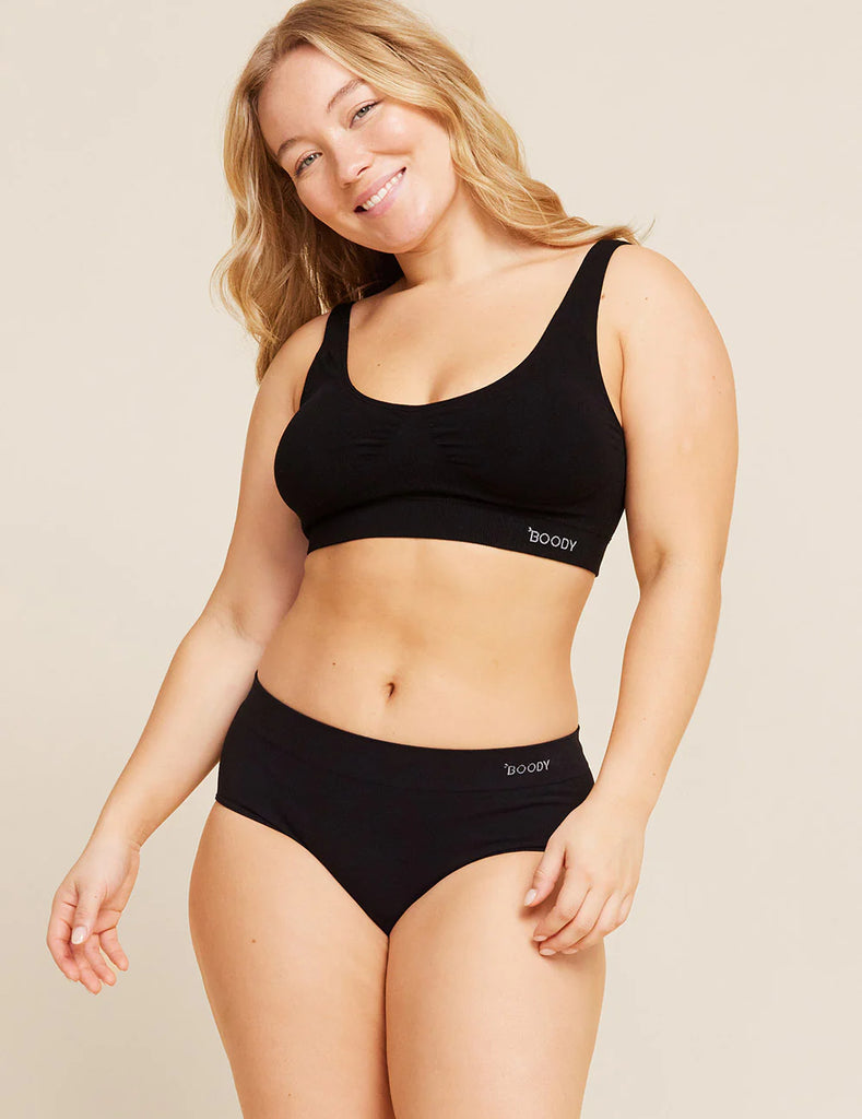 BOODY Padded Seamfree Shaper Bra | Black