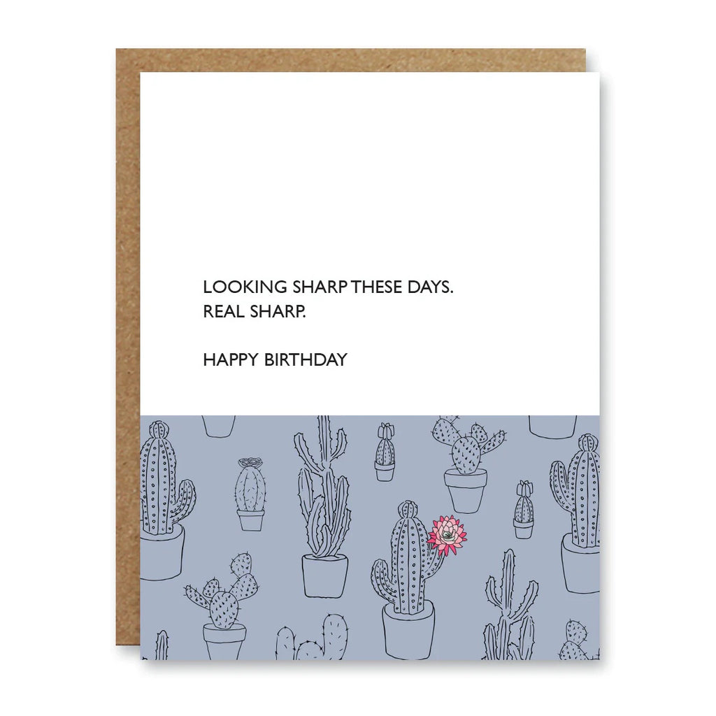 Boo To You Birthday Card - Real Sharp, Designed & Printed in Canada 