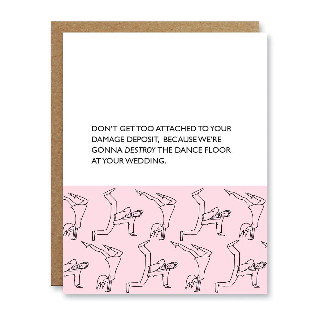 Boo To You Wedding Card Dance Floor | Designed & Made In Canada