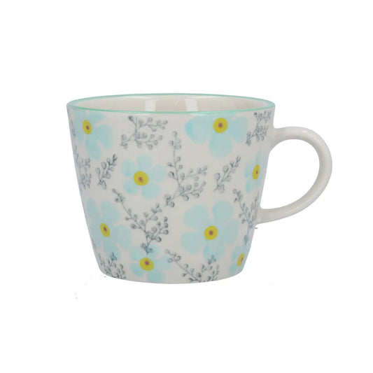Blue Periwinkle Ceramic Mug