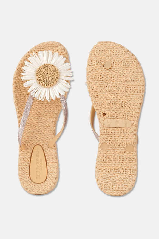 Cheerful Flip Flops - Beige