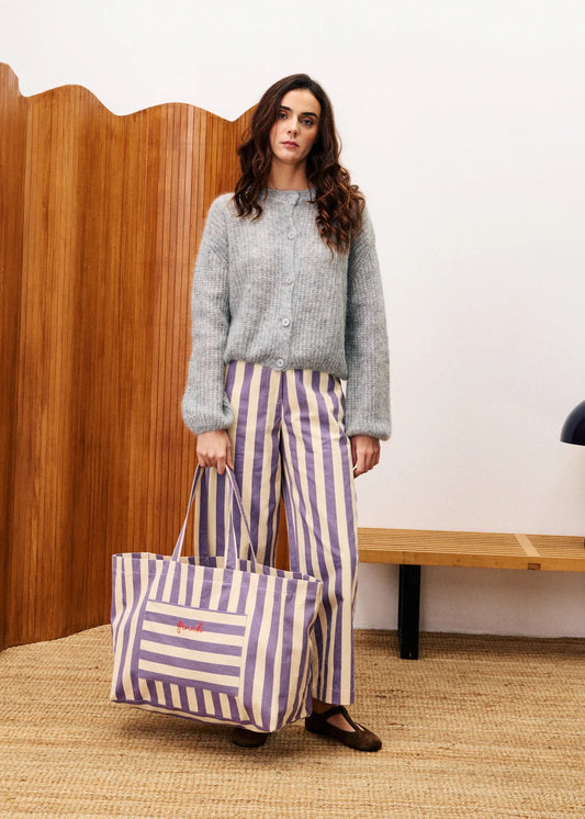FRNCH Sencha Cardigan | Grey, Designed in France