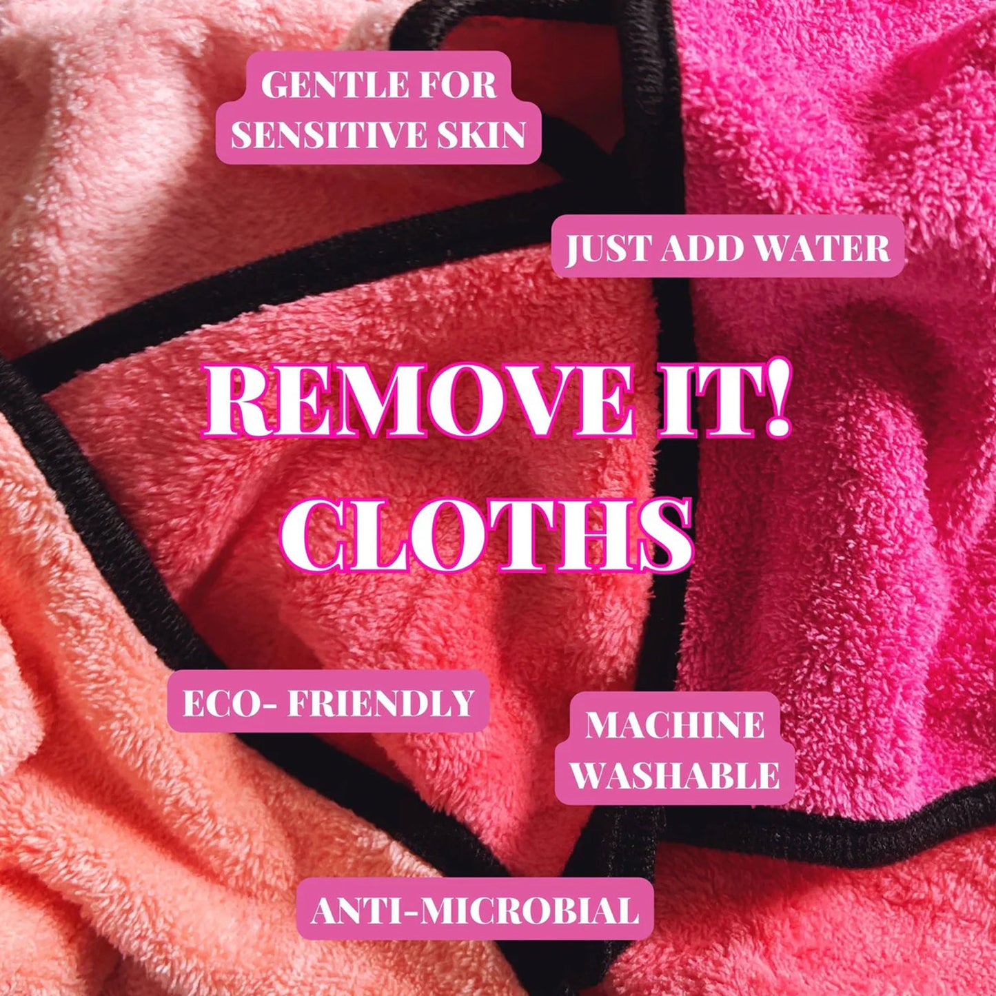 Cloud Nine - Remove It Face Cloths - Various Colours
