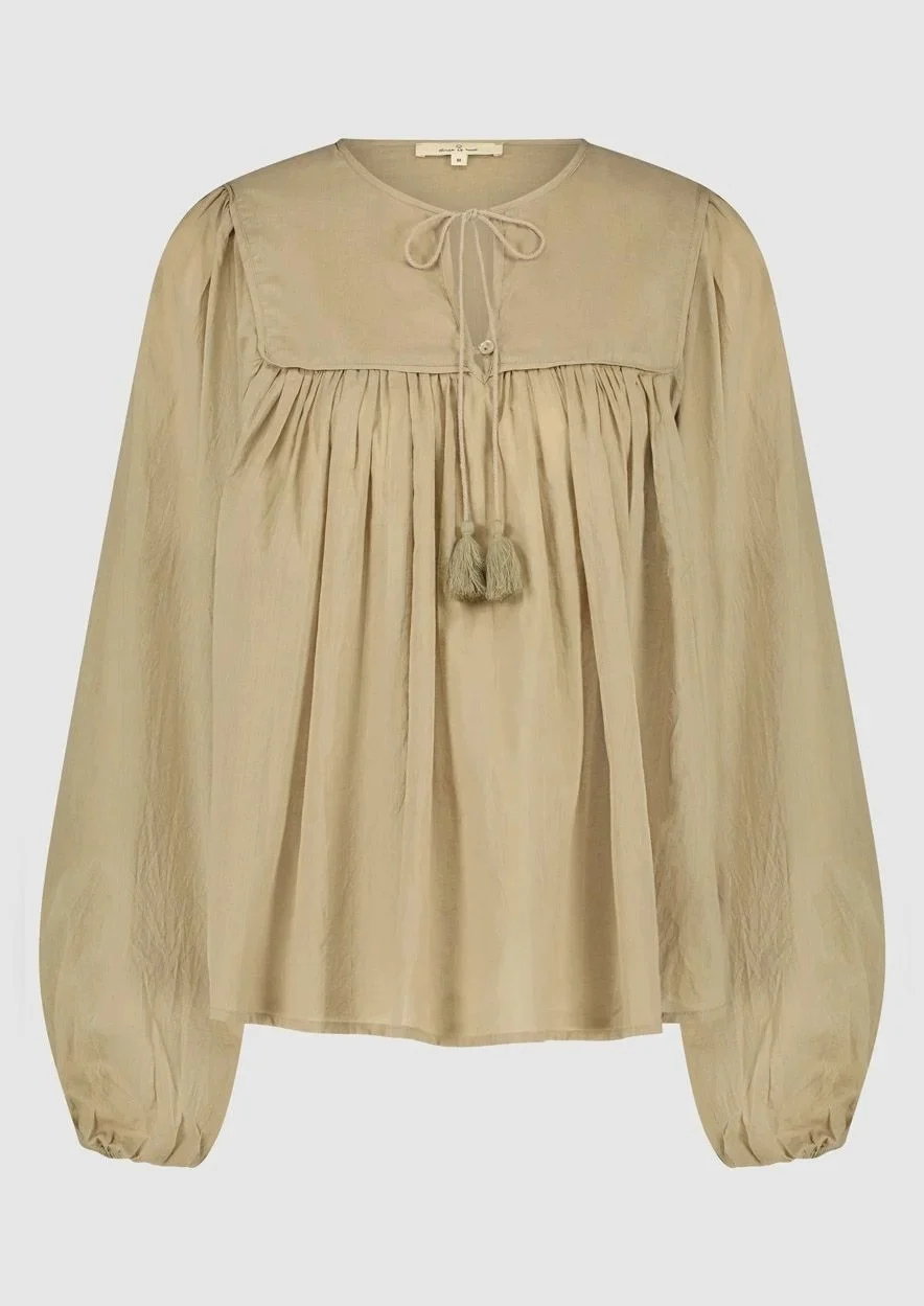 Circle Of Trust - Lia Blouse - Coffee