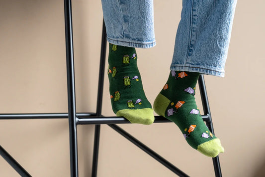 Friday Sock Co. Women's Mismatched Socks | Pickleball